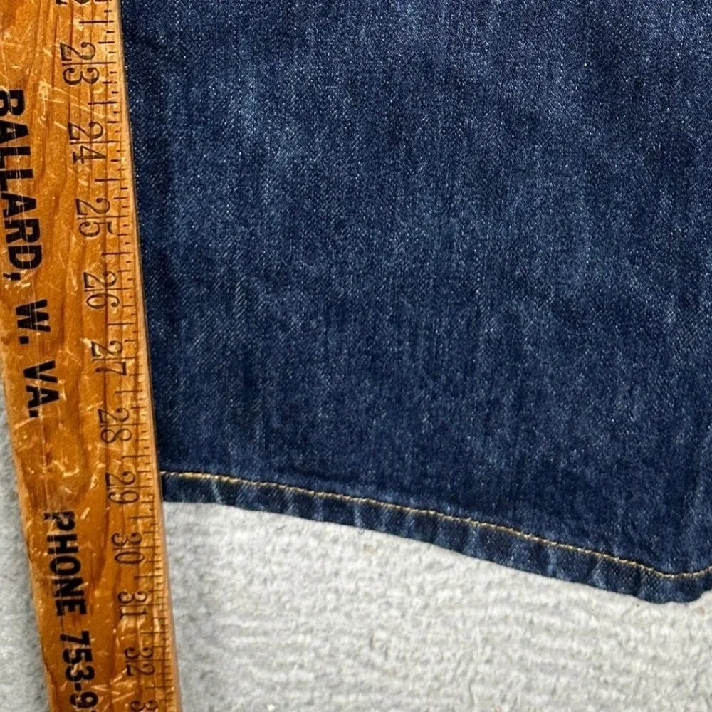 Levis 501 Jeans Men 40X30 Blue Original Fit Straight Leg Dark Wash Red Tab Denim